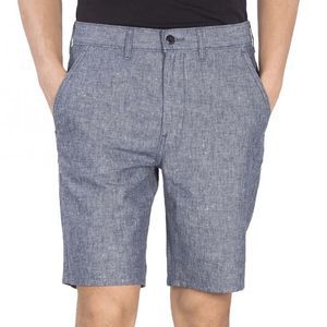 NEW Mens 30 LEVI'S Linen Mix Straight Chino Shorts 211810047 Light Blue